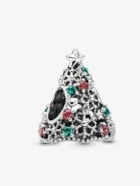 NEW Pandora Glitter Christmas Tree Charm